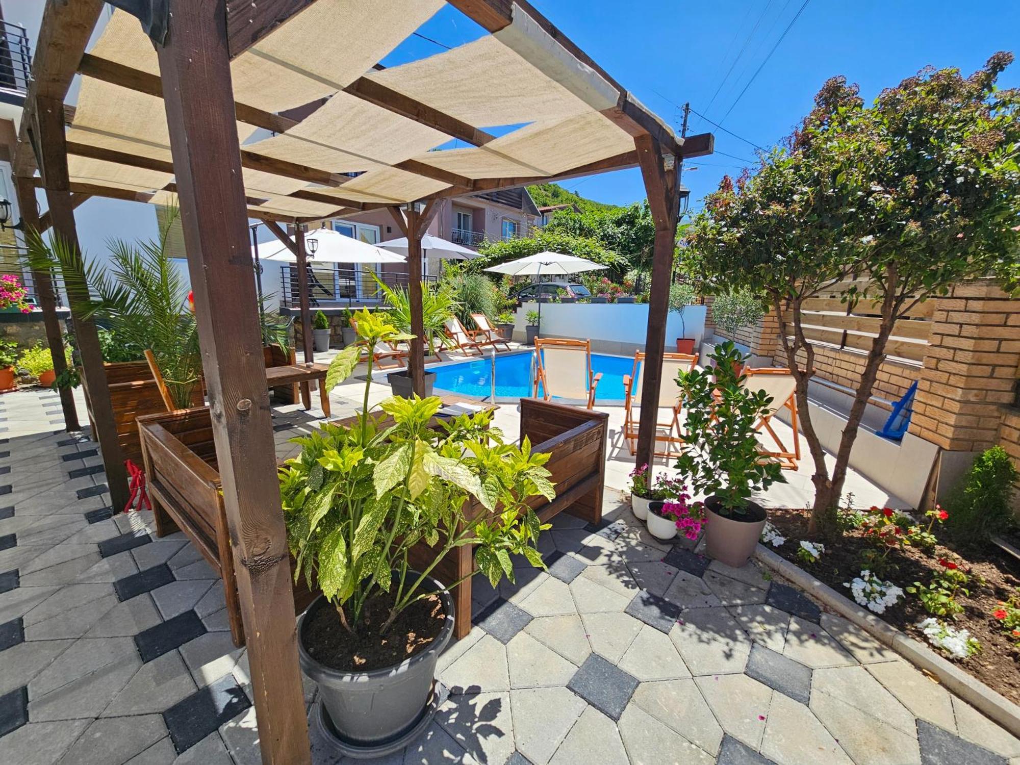 Villa Pegasus Pestani Ohrid Exterior photo